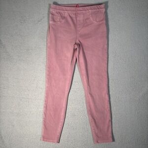 Spanx Rose Pink Ankle Skinny Jean-ish Leggings 20018R Womens Medium‎ Stretch
